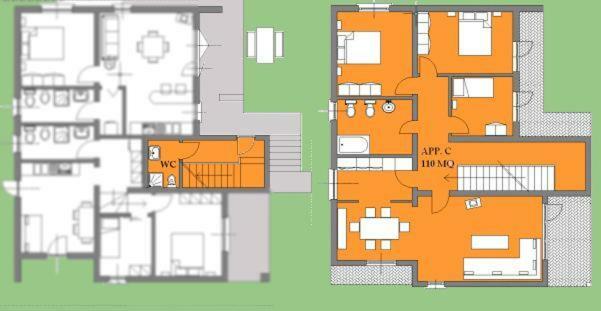 פרמנטורה Villa Claudia Lemon Appartment מראה חיצוני תמונה